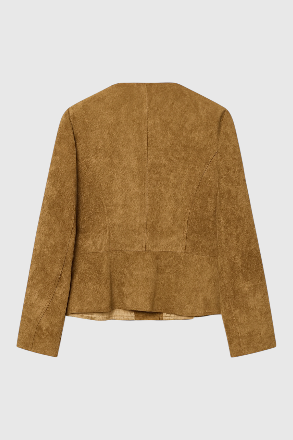 Chic Vintage Casual Jacket with Timeless Brown Design