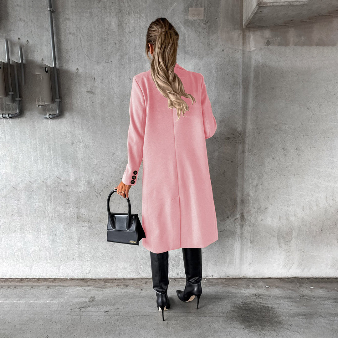 Women's Tailored Double-Breasted Coat