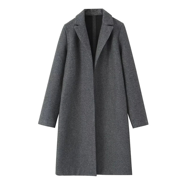 Trench Coat – Vintage Open Stitch Design for Stylish Layering