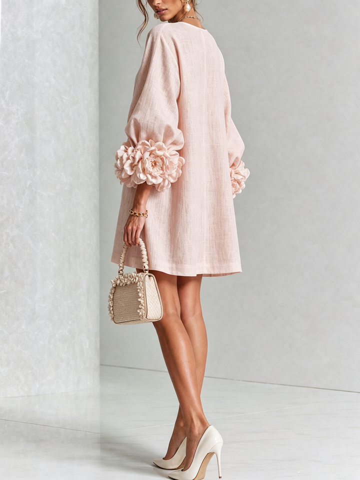 Effortless elegance with a sculptural shift dress