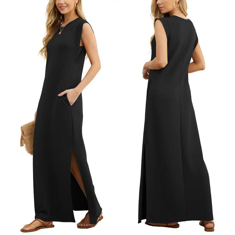 EMMA | Long Flowing Wrinkle-Free Dress